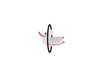 Seagull brand branding corporate identity illustration logo