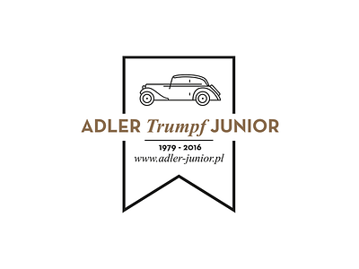 Adler Trumpf Junior adler brand car logo