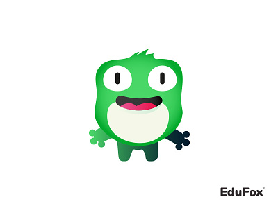 Frog corporate identity edufox icon