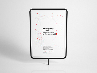 Poster Particip brand corporate identity logo poster