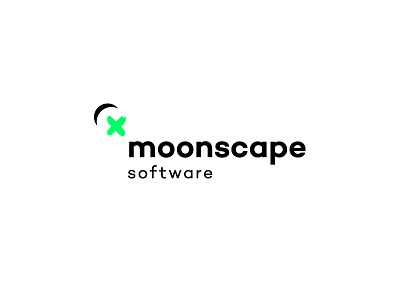 Moonscape Software Logo brand corporate identity logo moon