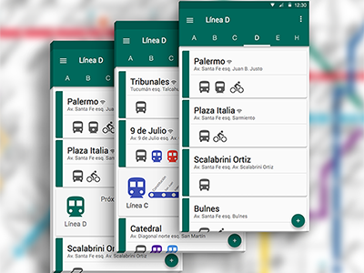 BA subway App concept UI android app ios sketch3 ui uiux user interface ux