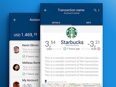 (Work in progress) Digital wallet UI/UX design