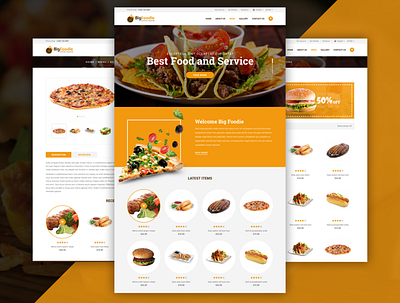 BigFoodie Cs-Cart theme branding bugtreat cscart cscarttheme design ecommerce graphic design prestashop shopify ui webdesign webtemplate webtheme