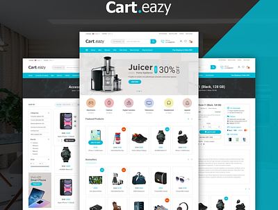 Carteazy Cs-Cart Theme bugtreat cscart cscartthemes design ecommerce graphic design ui webdesign webtemplate