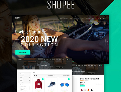 shopee cs cart 4.13.2 cs cart templates cs cart themes cscart ecommerce ecommerce designs ui web designs web templates