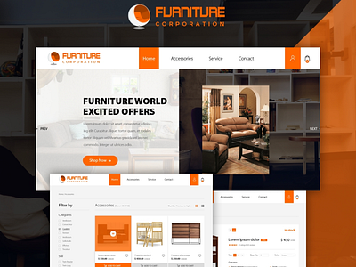 Furniture corporation cs cart theme bugtreat cs cart cs cart template cs cart themes cscart design ecommerce web design webdesign