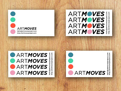 Art Moves business card ideas