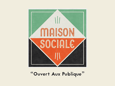 Maison Sociale Logo V3 (Aged)