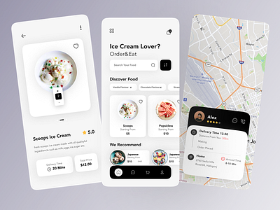 ice cream lover app.