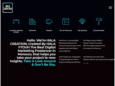 Hala Creation Website