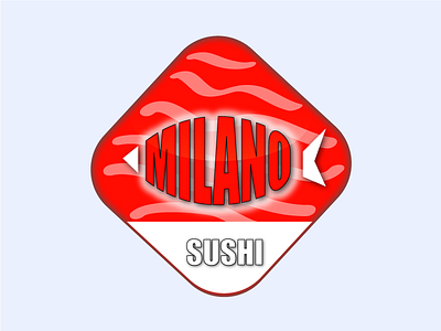 Sushi Logo designed by Vitalij Reznikov graphic design logo design print design