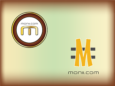 Logo Monii Com Designed By Vitalij Reznikov graphic design logo design