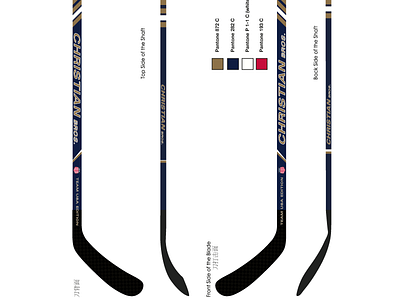 Design Hockey Stick C Bros USA Edition design graphic design hockey illustration print design