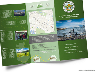 Travel brochure design Oslo