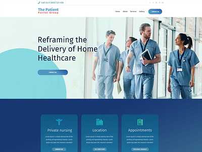 The Patient design illustration ui