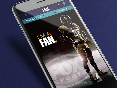 Fox Sports Fan. App app football fox sports nike sports