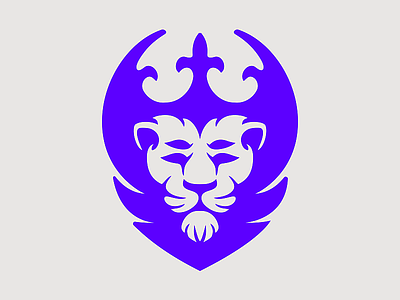 Panthera Leo bright creature illustraion lion logo magic mascot moster mythical tarot witch
