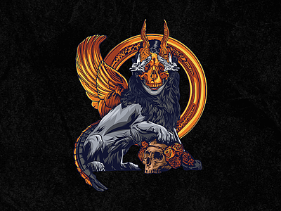 Tarot Desk - Strength alchemy art cards cult illustration lion magic surreal tarot vector