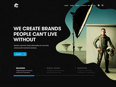 Dogstar agency agency website branding cmyk figma pop art web website website design
