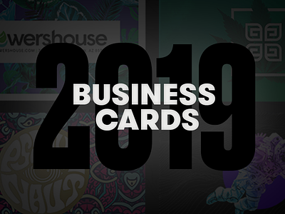 Business Cards 2019 branding business cards cannabis design identity logo