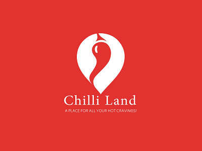 Chilli Land branding chilli chilli land fast food fast food branding graphic design logo logo concept