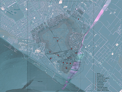 seaside architecture map