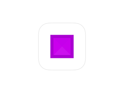 Kicuby app icon flat game ios minimalism rubikscube simple