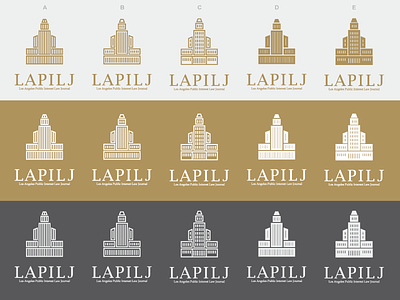 LAPILJ architecture bold building government icon law law firm lines public interest serif