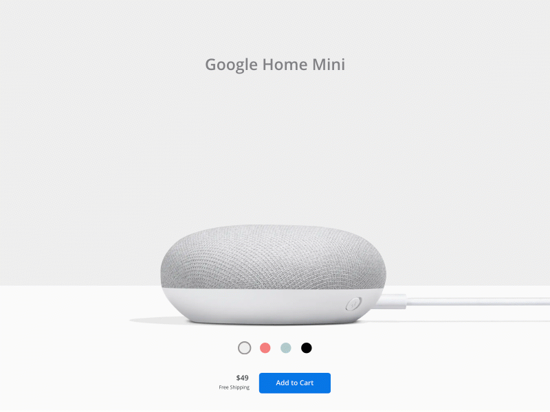 Daily UI Challenge #002 • Checkout 002 challenge check checkout daily daily ui 002 daily ui challenge google home mini out ui
