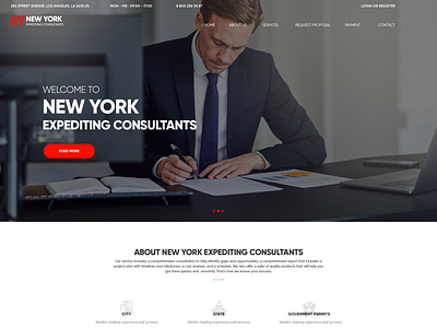 NEW YORK EXPEDITING CONSULTANTS animation art branding design graphic design icon illustration logo ui vector