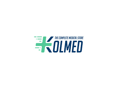 KolMed Logo logo logo design logo designs medical logo medical store pharmacy logo