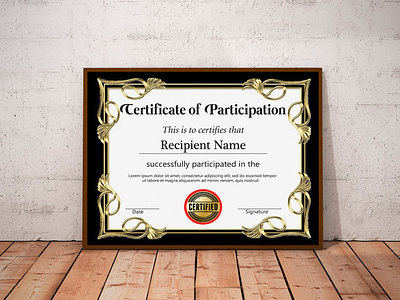 Certificate Template