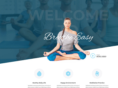 Breathe Easy branding design user friendly webdesign