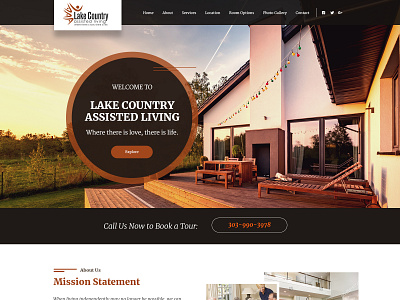 Lake Country app branding design icon illustration logo ui user friendly vector webdesign