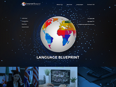 Language blueprint app branding design icon illustration logo ui user friendly vector webdesign