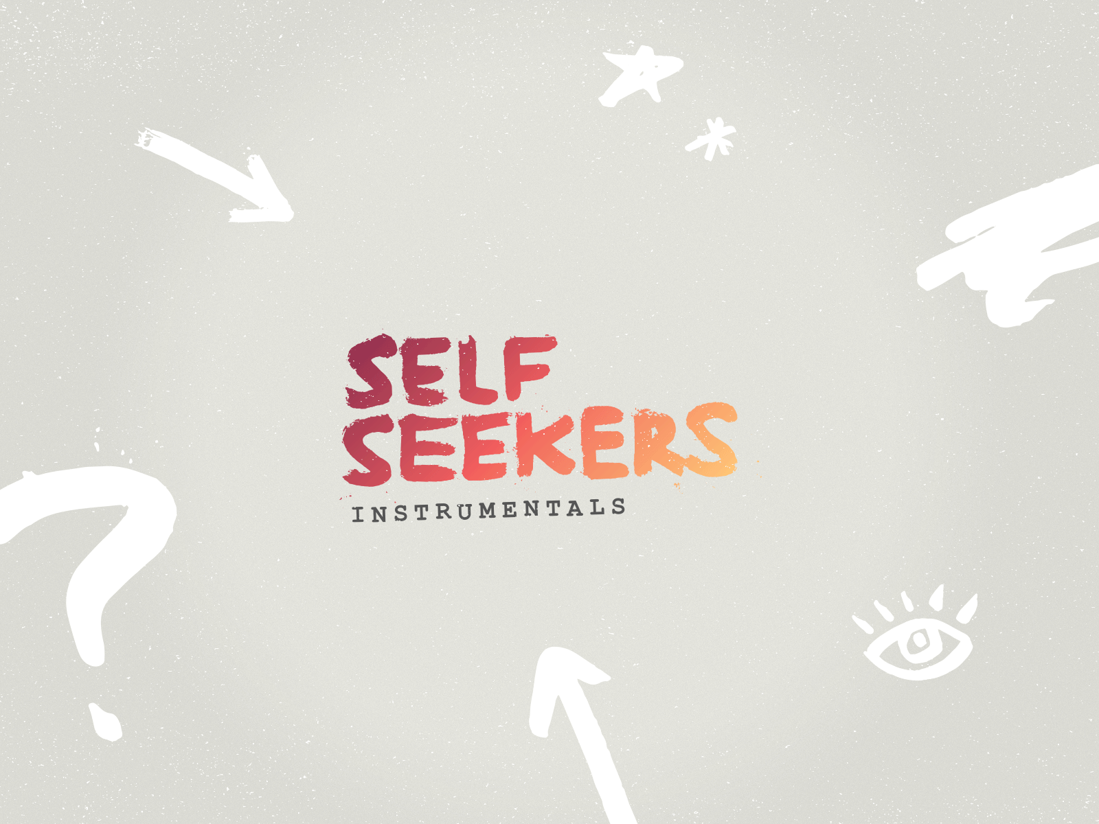 Self Seekers beat tape title animation animation hand drawn identity motion music texture title typography