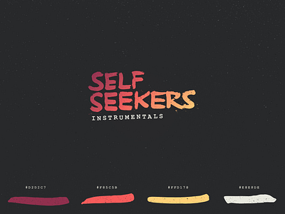 Self Seekers beat tape color palette