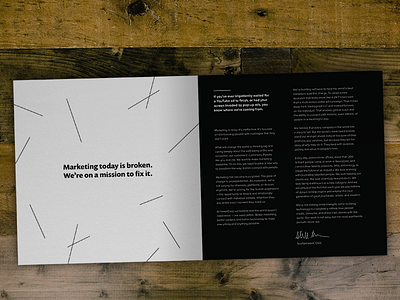 Brand booklet