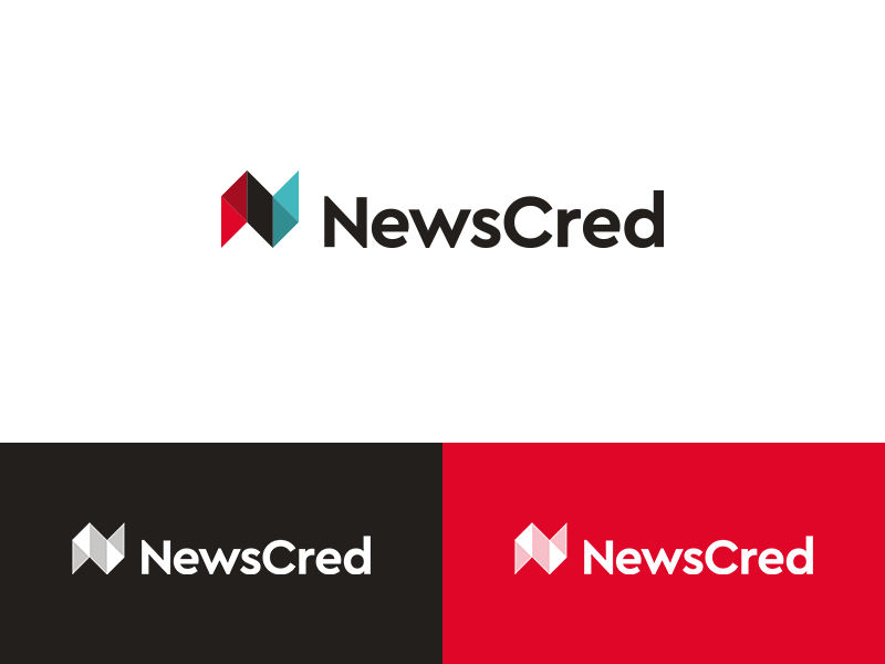 The new NewsCred brand identity logo mark tech