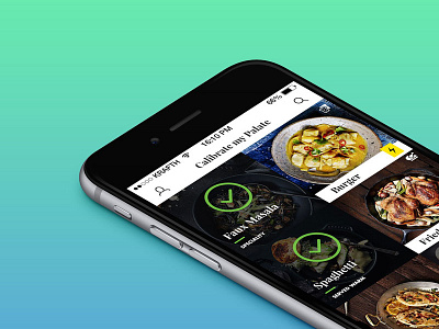 Restaurant iOS UI Concept concept experience food interface ios restaurant user