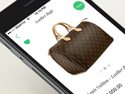 Fashion Closet - Article View UI fashion ios ui design