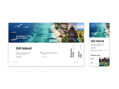 Tourism Landing Page Website Design | International Design