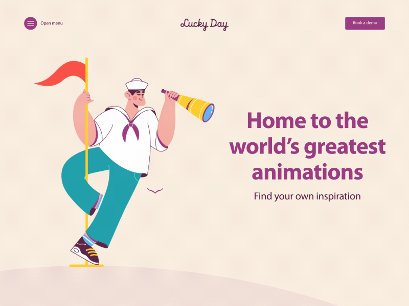 Searching animated illustration 2d animation character animation character design design illustration motion searching ui web design