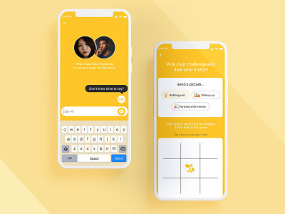 Bumble Challenge mobile app product design ui ux ux challenge