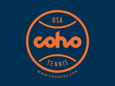 Coho Logo branding identity logo retail tennis