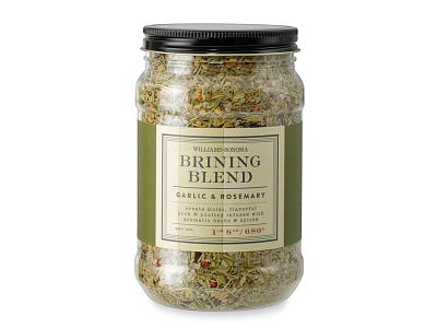 Williams-Sonoma Brining Blend brine food gourmet packaging thanksgiving