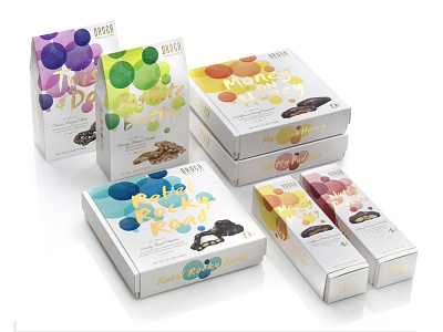 Droga Chocolates Packaging Group chocolate color confections food packaging sophisticated