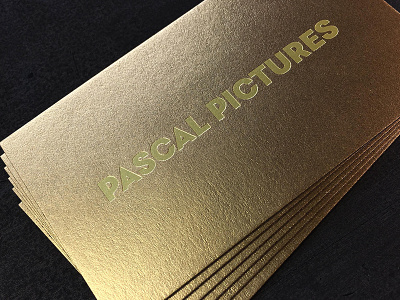 Pascal Pictures Identity branding foil identity logo pascal pascal pictures pavement pavementsf