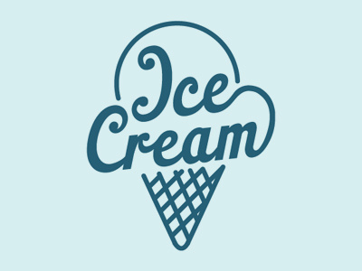 Ice Cream Logo ice cream logo